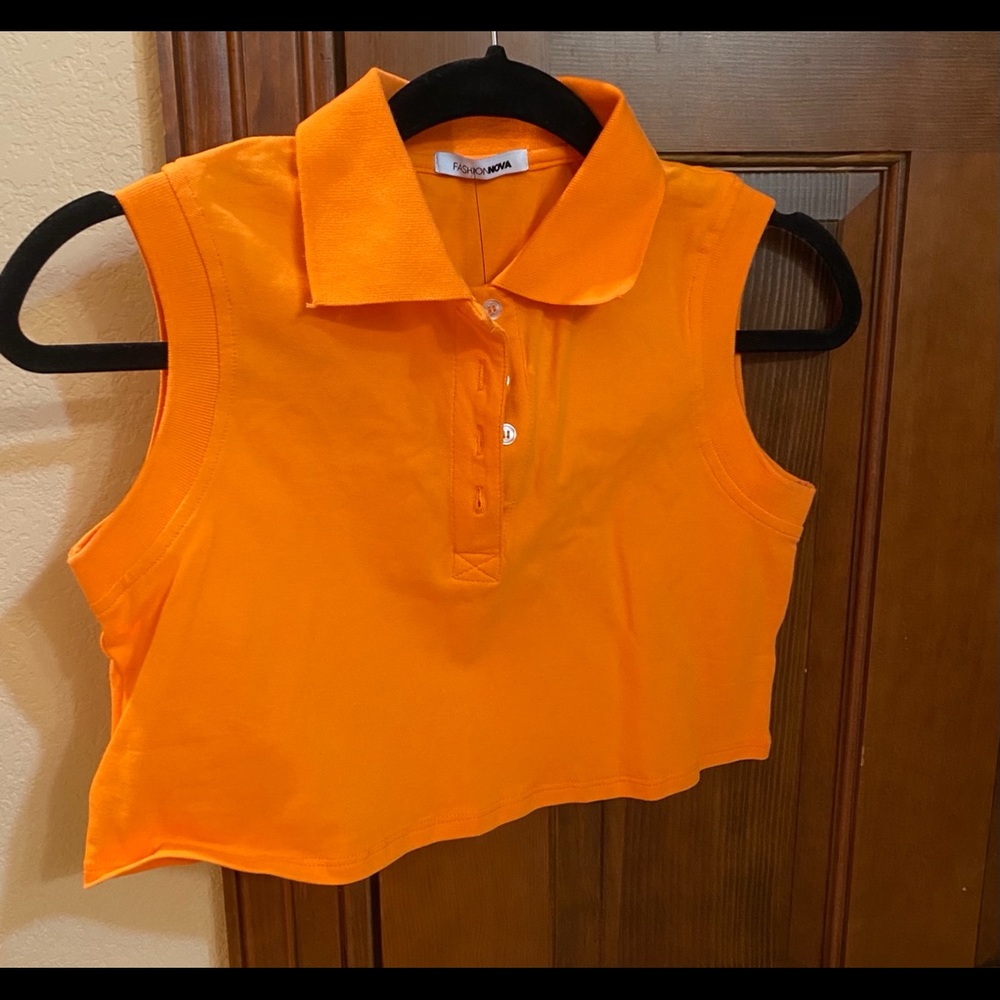 FashionNova Orange Top